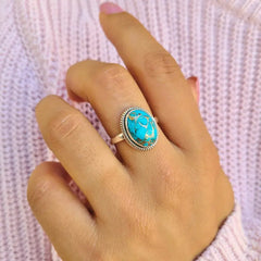 Azure Mural Ring
